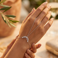 Angel Wing Hand Chain 925 Sterling Silver