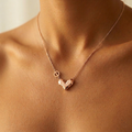 Aura Geometric Heart 925 Sterling Silver