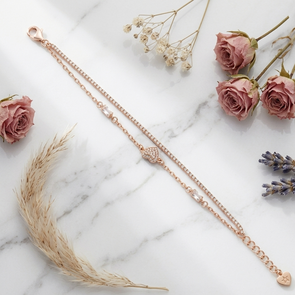 Celestia Double Layered Bracelate