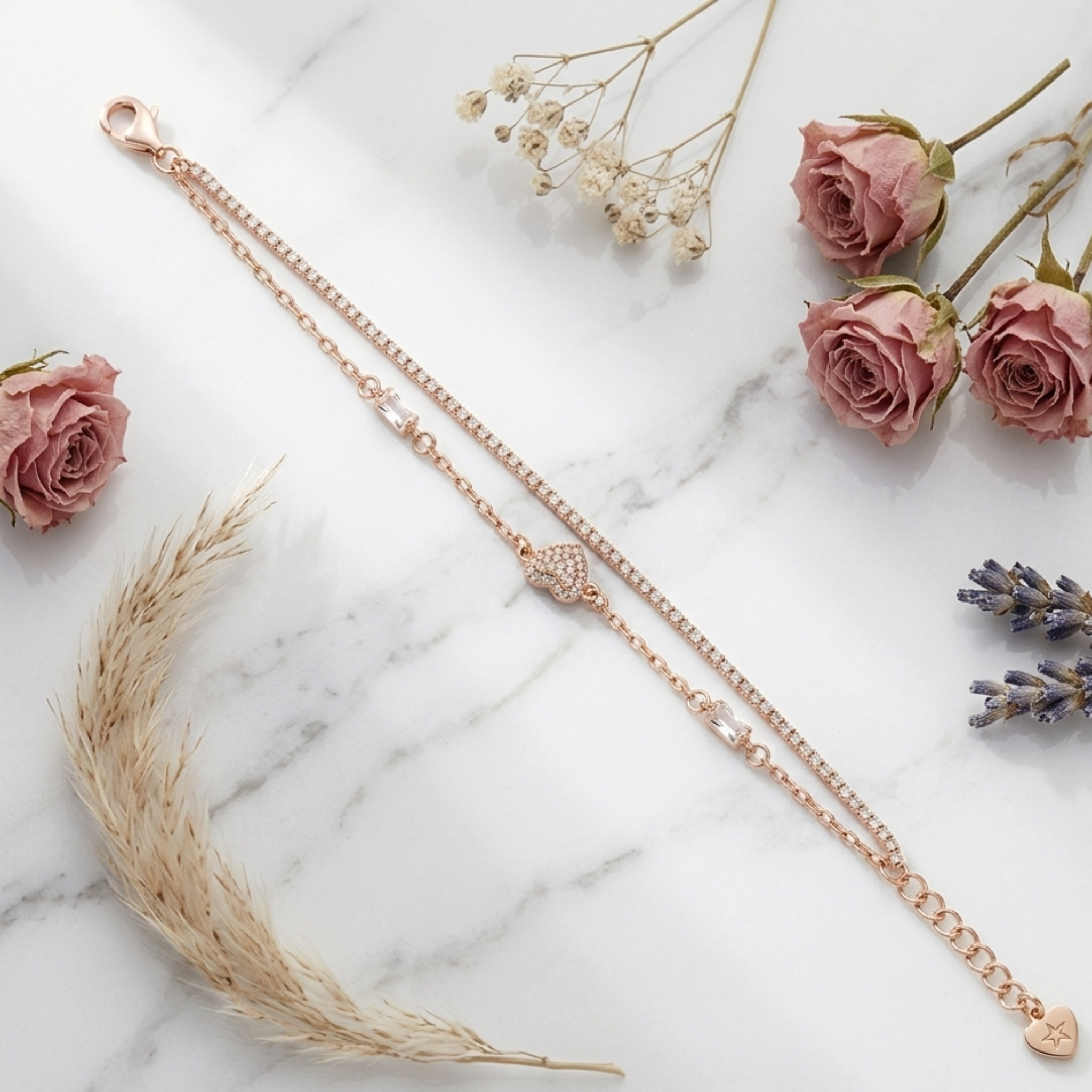 Celestia Double Layered Bracelate