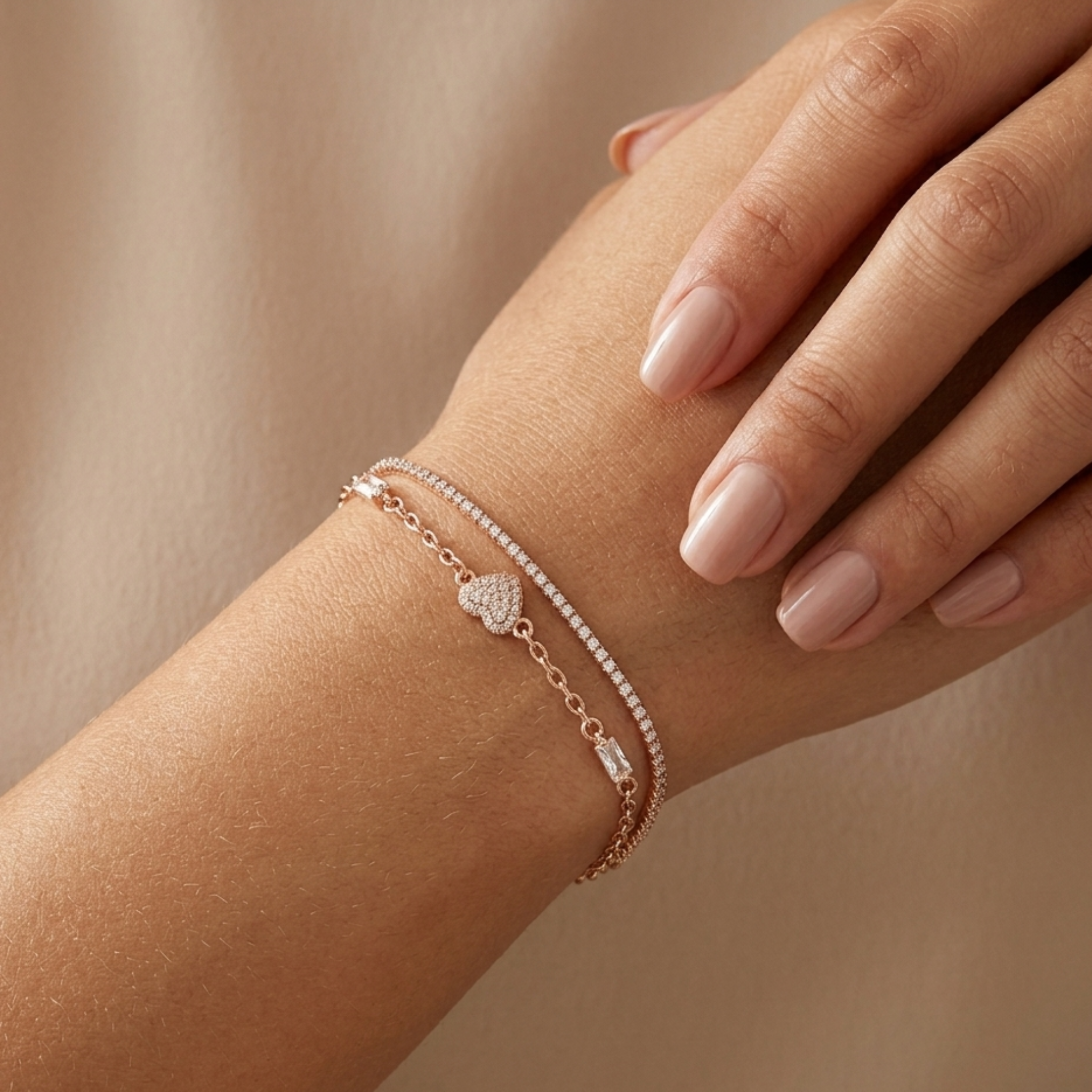 Celestia Double Layered Bracelate