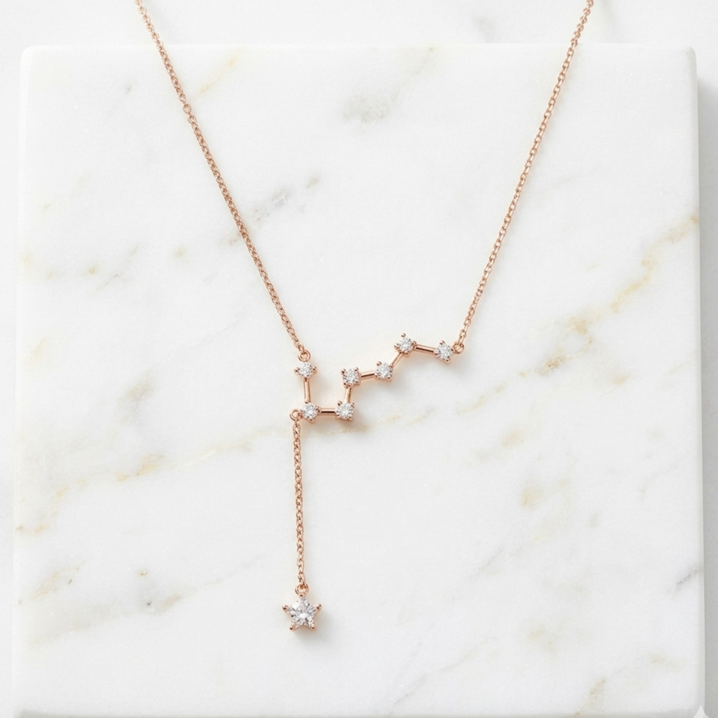 Celestial Constellation Starlink Necklace 92.5 sterling silver
